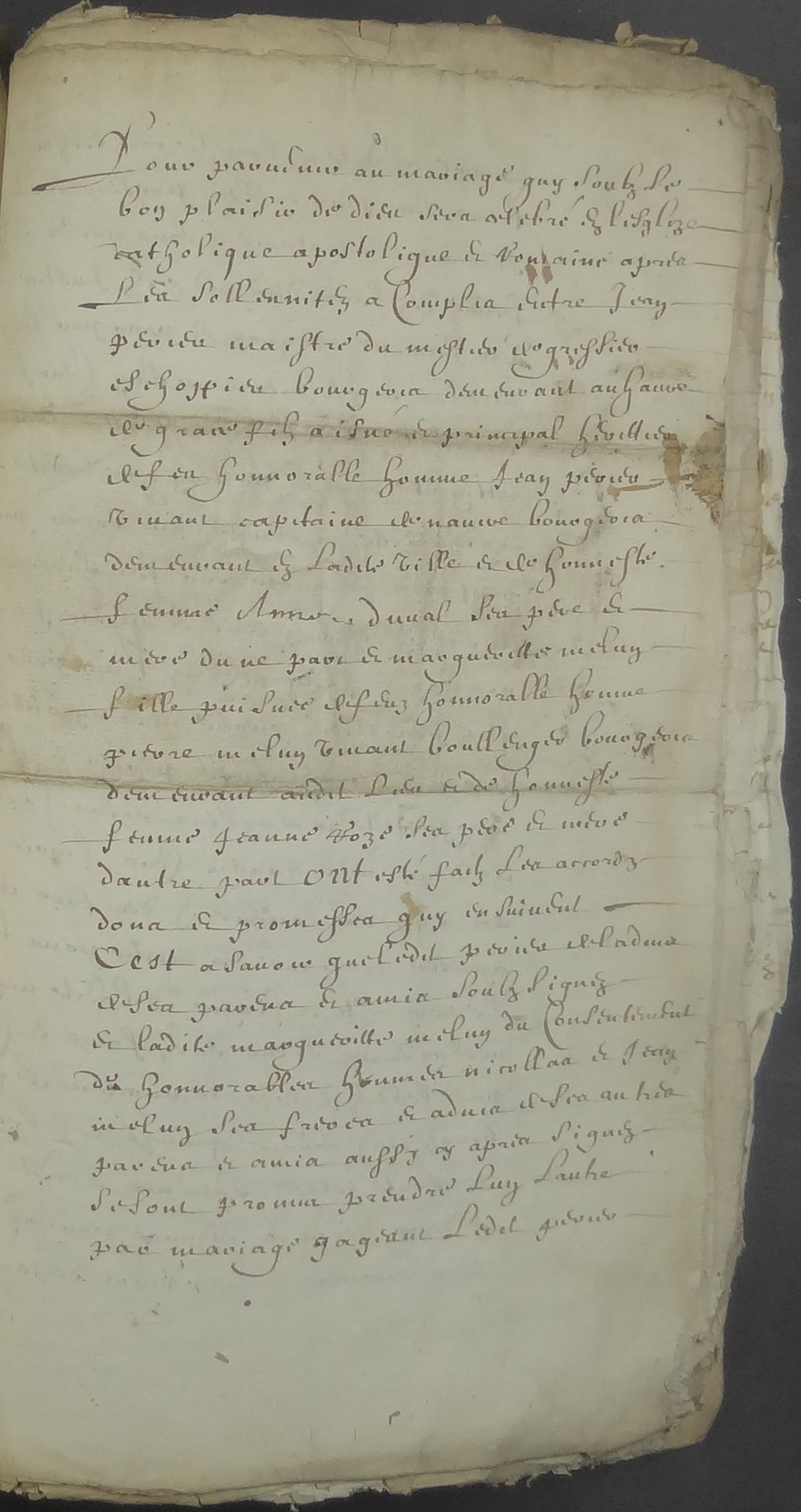Stylo plume et contrat de mandat